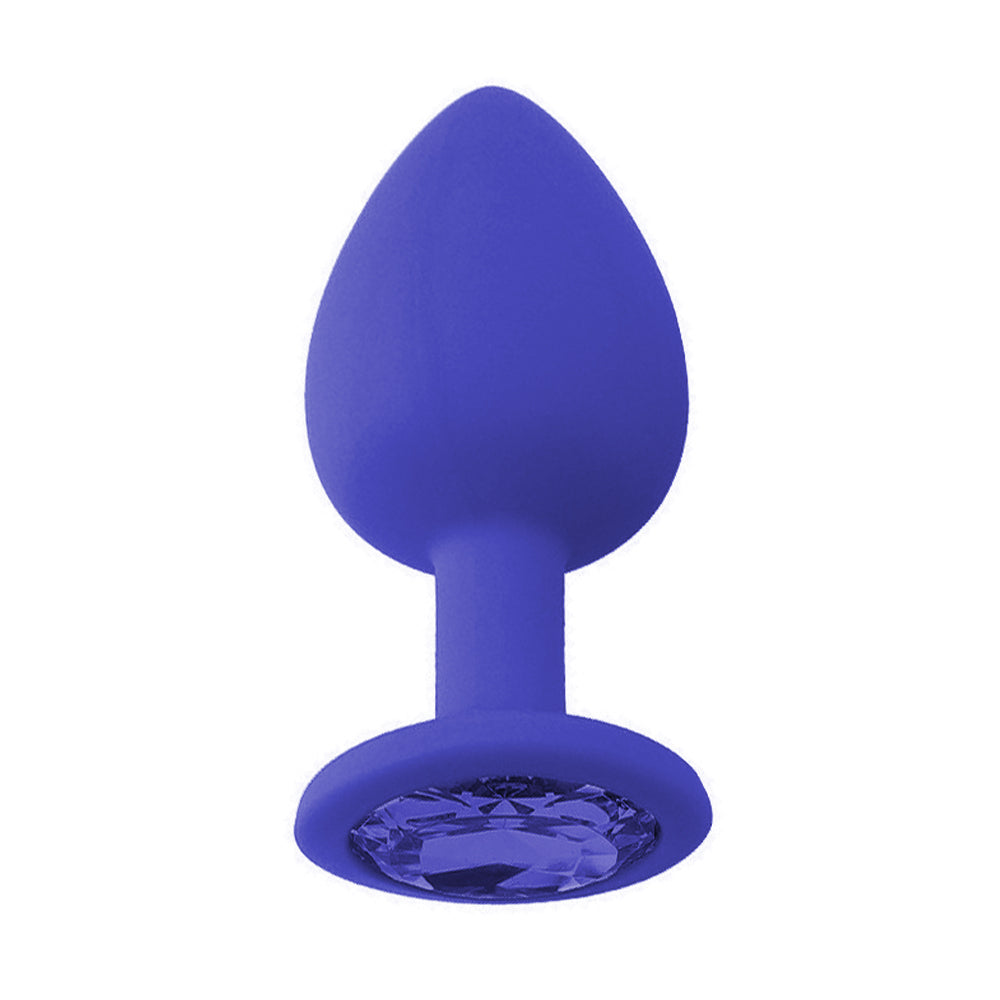 Backpart Taşlı Silikon Anal Tıkaç