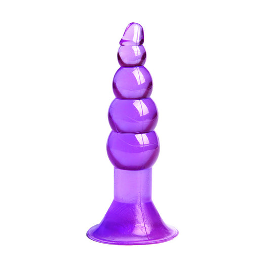 Backpart Boğumlu Vantuzlu 11.5cm Anal Tıkaç